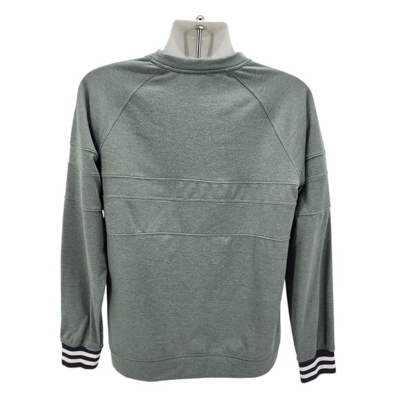 Cotopaxi Mens Large Sweatshirt Bandera Crew Sage Green Technical Grid Fleece - Picture 3 of 9